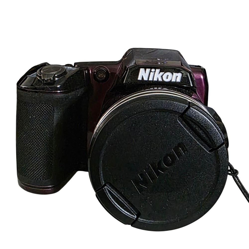 Nikon Coolpix L840 Digital Camera 38x Optical Zoom Plum Purple Wi-Fi 16.0MP